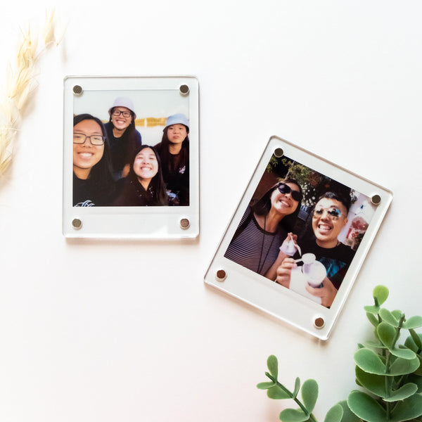 Square Acrylic Magnet Frame