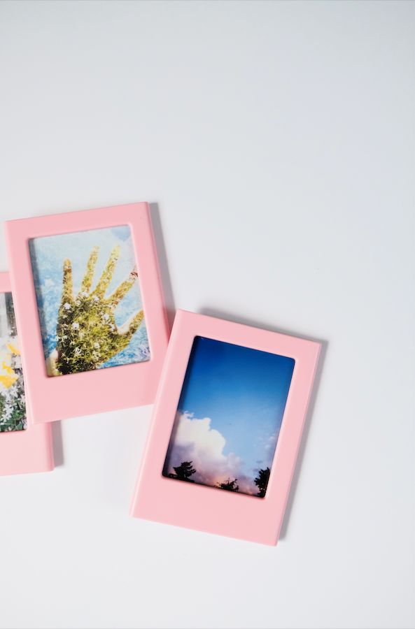 Blush Pink Convertible Magnet Frame