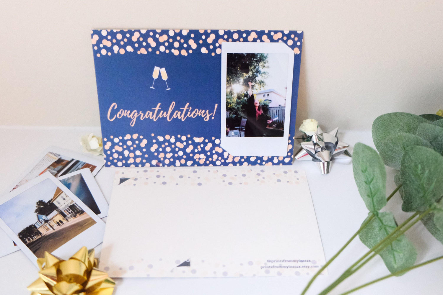 Congratulations Postcard - Prints From My Instax