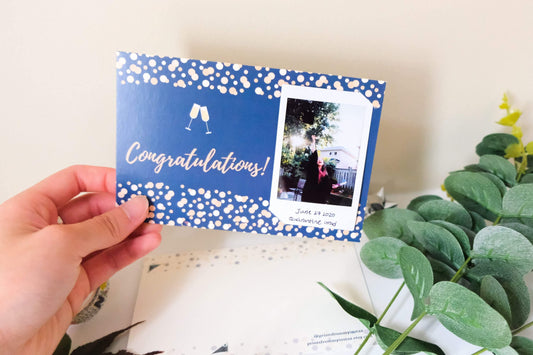 Congratulations Postcard - Prints From My Instax