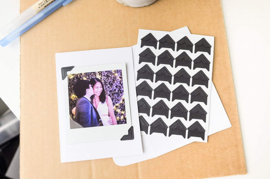Gold Photo Corner Stickers – Prints From My Instax