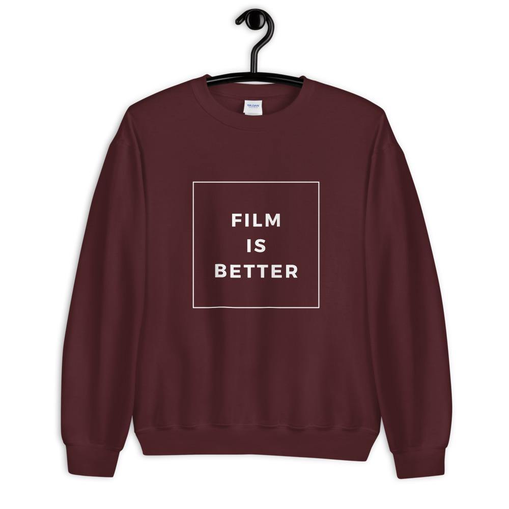 Film Is Better Sweater - Prints From My Instax